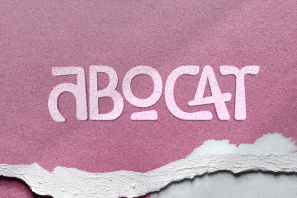 Abocat: A Vintage Display Font That Builds Your Brand