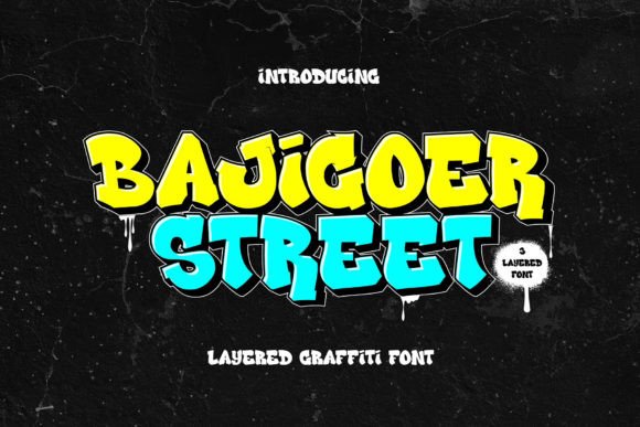 Bajigoer Street: A Bold Display Font for Consistent Branding