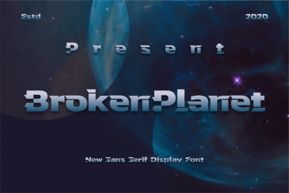 Broken Planet: A Font for Editorial Stories