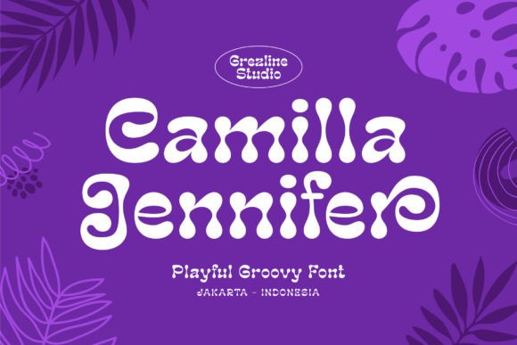 Camilla Jennifer: A Playful Display Font for Dynamic Campaigns