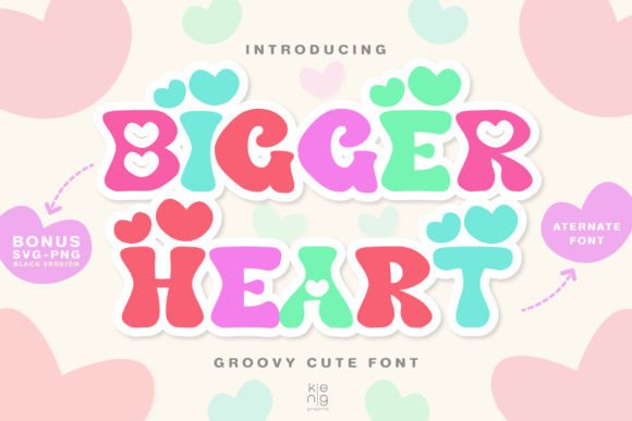 Crafting With Bigger Heart Font: A Maker’s Typeface Story