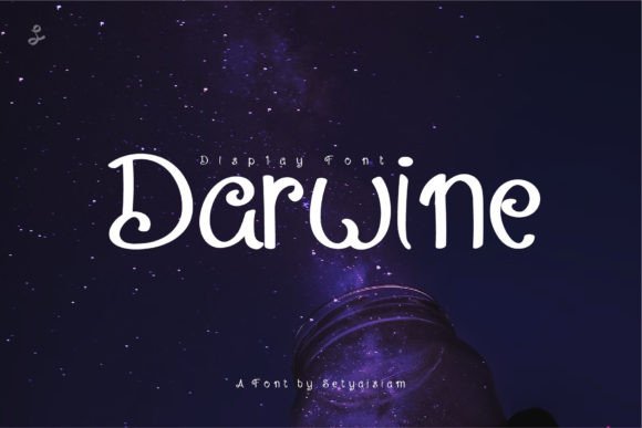 Exploring Darwine: A Quirky Display Font for Brand Personality