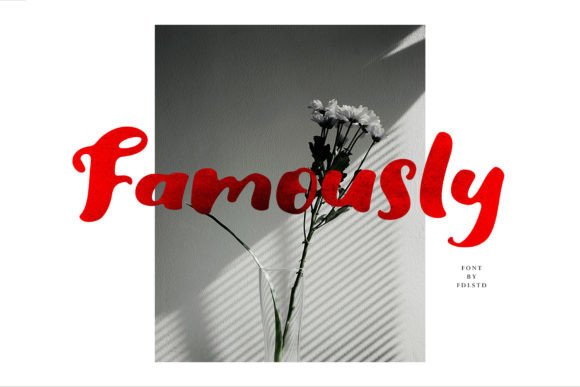 Famously: A Display Font Built for Impact
