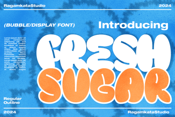 Fresh Sugar: A Display Font Built for Editorial Joy