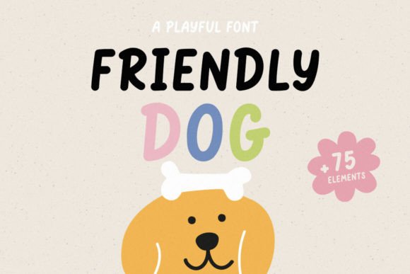 Friendly Dog Font: A Whimsical Touch for Your Brand Personality