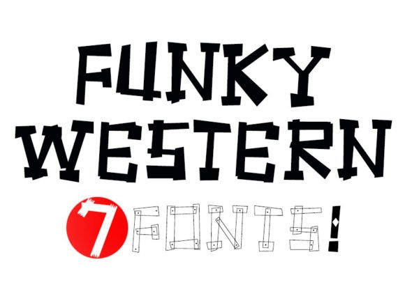 Funky Western: A Bold Font for Small Business Branding