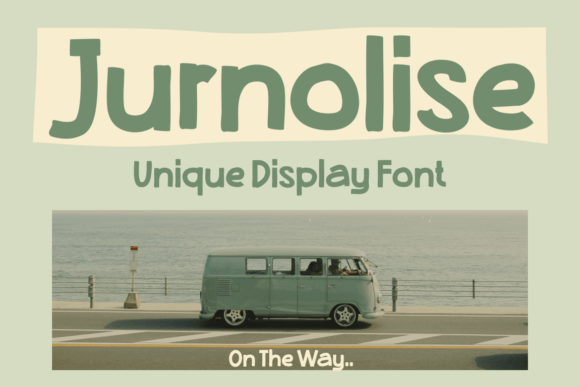 Jurnolise: A Display Font for Crafting an Authentic Brand