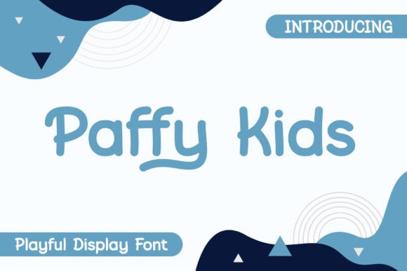Paffy Kids: The Playful Font for Modern Marketing Campaigns