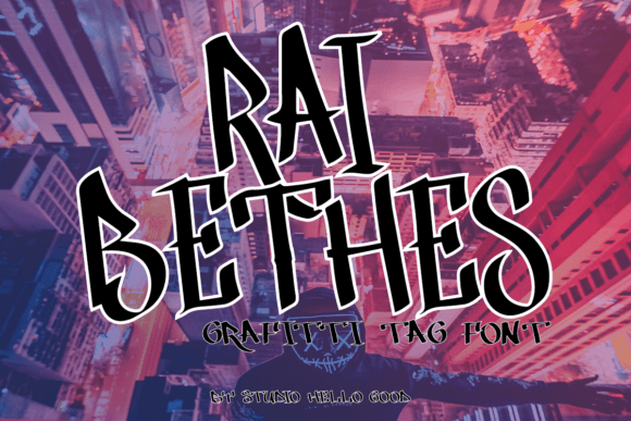 Rai Bethes: A Bold Display Font for Digital Expression