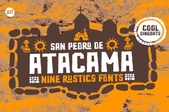 San Pedro De Atacama: A Display Font Born from Desert Journeys