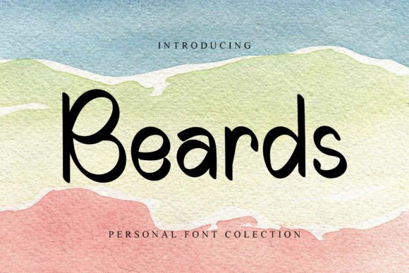 The Elegant Beards Font: A Handwritten Touch for Your Creative Projects